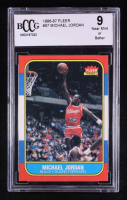 Michael Jordan 1986-87 Fleer #57 RC (BCCG 9) at PristineAuction.com