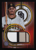 Manny Machado 2025 Topps Tribute Dual Relics Gold #DRMM #33/75 at PristineAuction.com