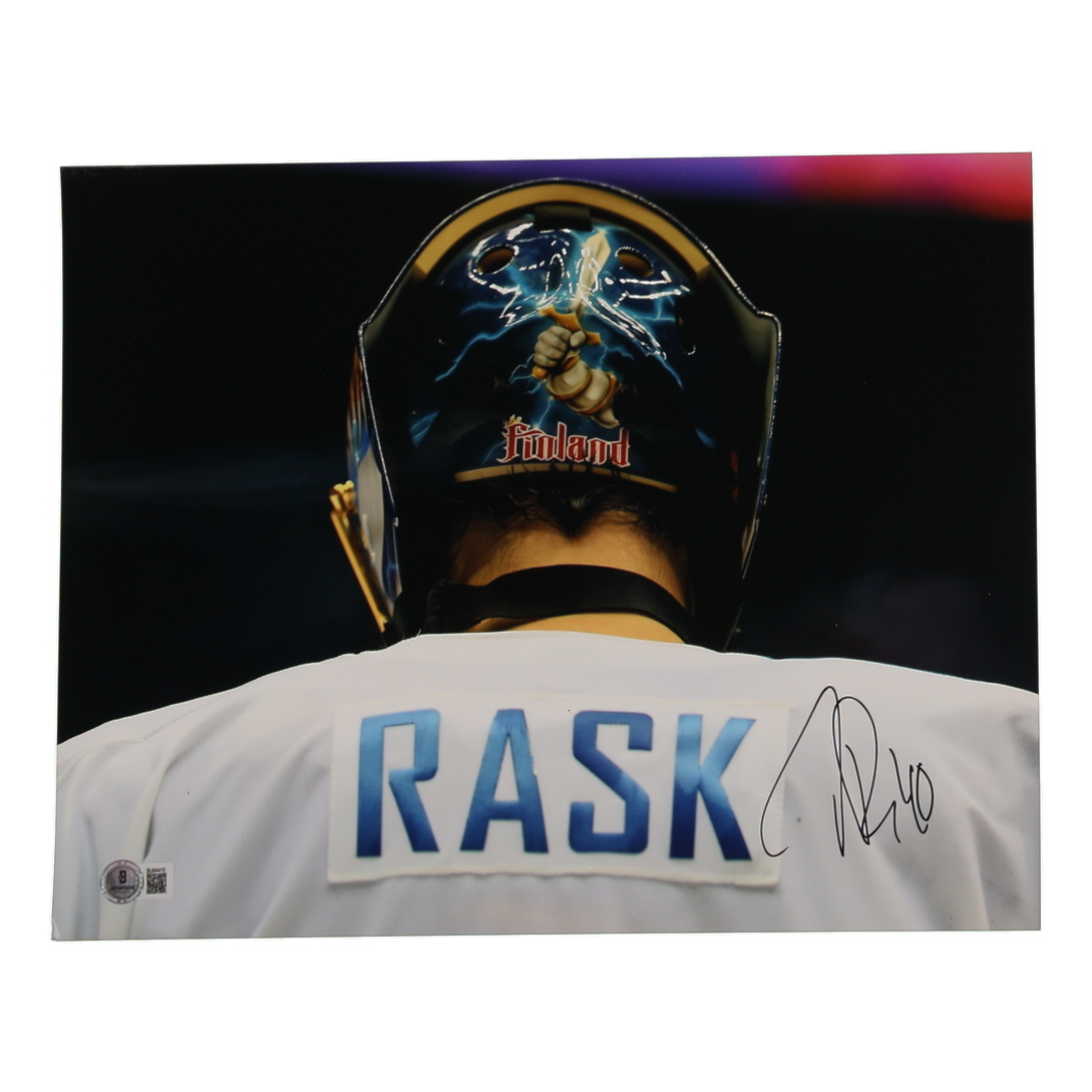 Tuukka Rask Signed Team Finland 11x14 Photo (Beckett) at PristineAuction.com Tuukka Rask Signed Team Finland 11x14 Photo (Beckett) at PristineAuction.com