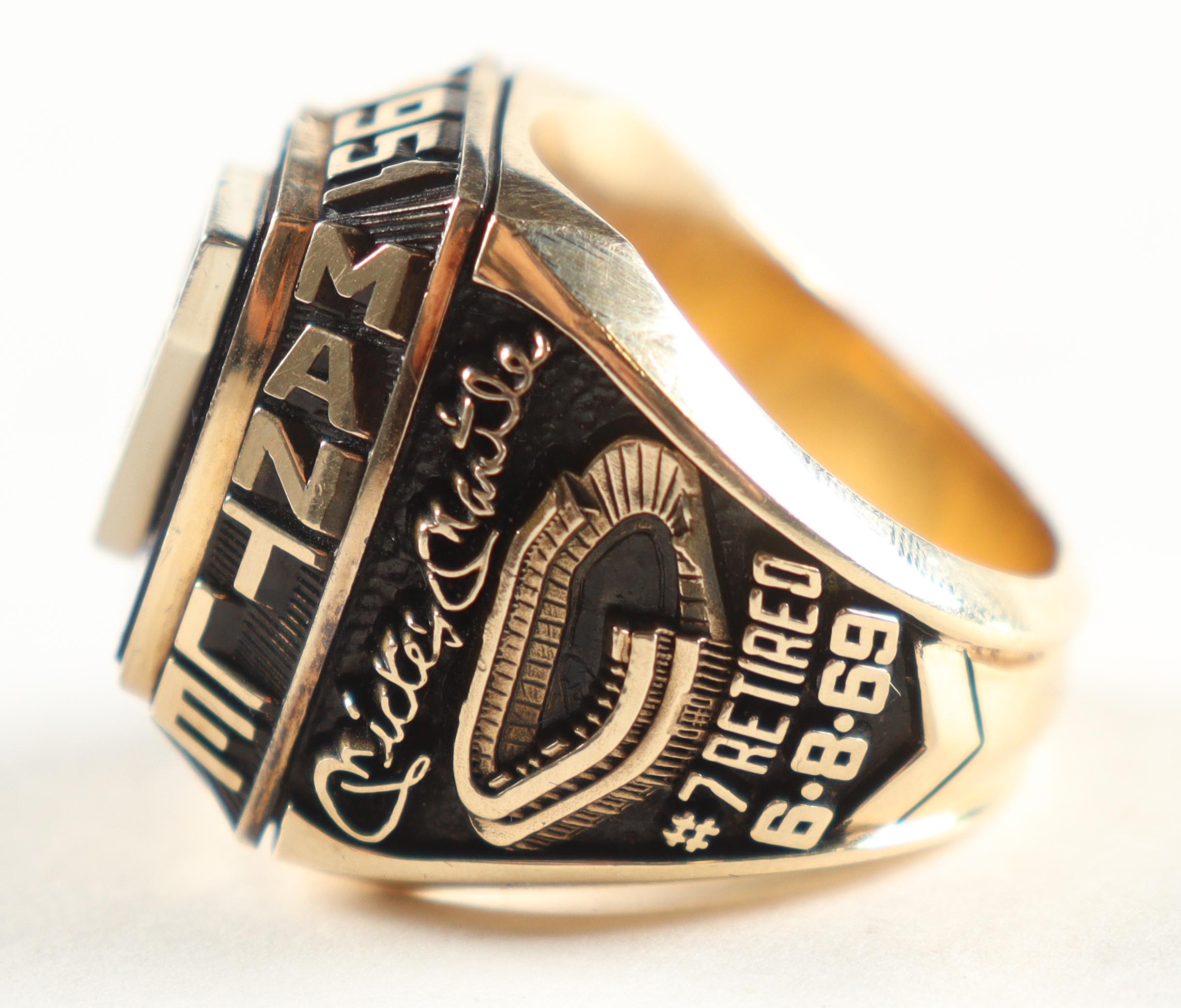 Mickey Mantle LE 1980's Career Ring #105/536 with Display Case at PristineAuction.com Mickey Mantle LE 1980's Career Ring #105/536 with Display Case at PristineAuction.com