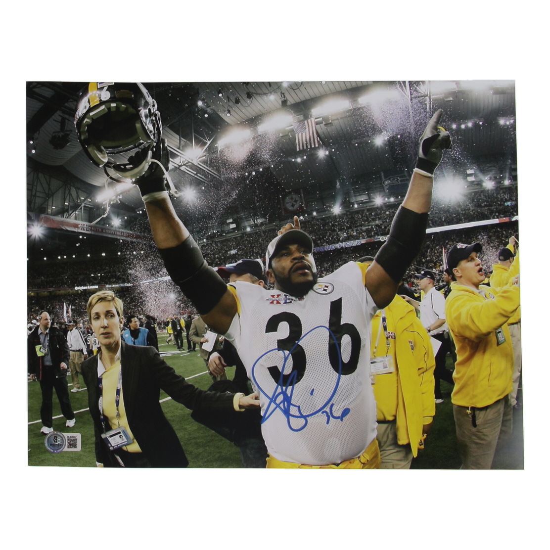 Jerome Bettis Signed Steelers 11x14 Photo (Beckett) at PristineAuction.com Jerome Bettis Signed Steelers 11x14 Photo (Beckett) at PristineAuction.com