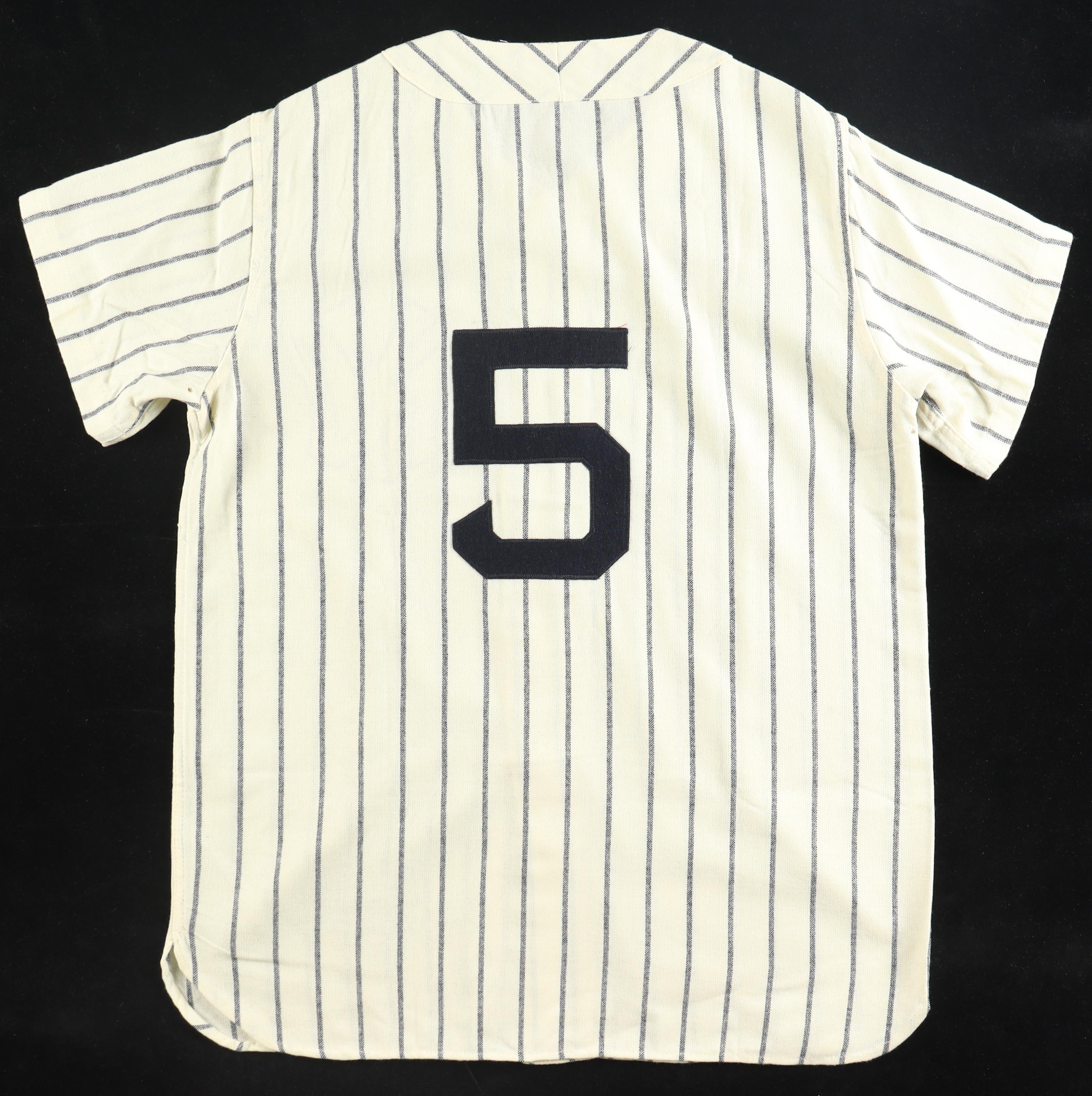 Joe DiMaggio Signed LE Yankees Mitchell & Ness Jersey #6/56 (Beckett) at PristineAuction.com Joe DiMaggio Signed LE Yankees Mitchell & Ness Jersey #6/56 (Beckett) at PristineAuction.com