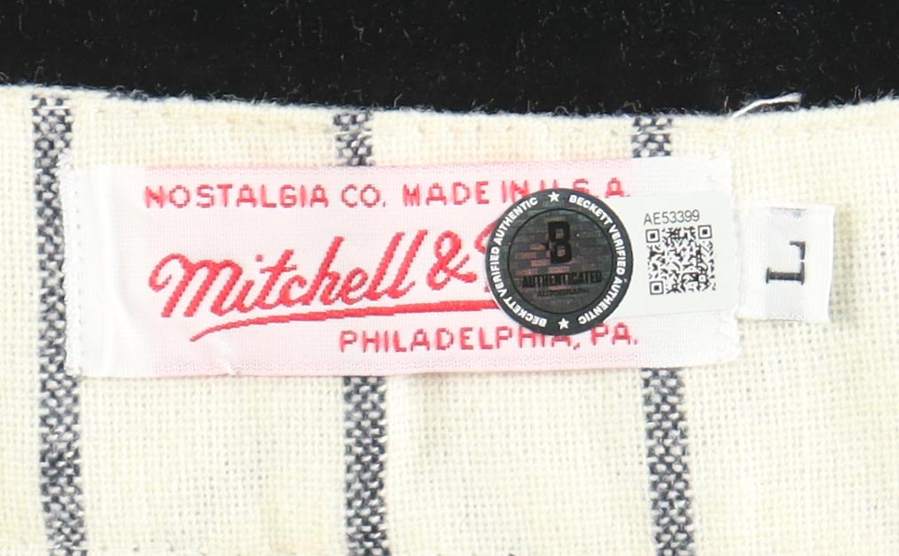 Joe DiMaggio Signed LE Yankees Mitchell & Ness Jersey #6/56 (Beckett) at PristineAuction.com Joe DiMaggio Signed LE Yankees Mitchell & Ness Jersey #6/56 (Beckett) at PristineAuction.com