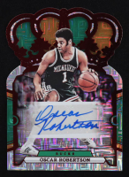 Oscar Robertson 2023-24 Crown Royale Crown Autographs International Red #18 #3/8 at PristineAuction.com