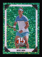Rafael Nadal 2025 Leaf 15th Anniversary NSCC Green #91B-134 #1/6 at PristineAuction.com