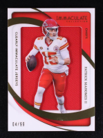 Patrick Mahomes II 2024 Immaculate Collection Clearly Immaculate Jerseys #16 #04/99 at PristineAuction.com