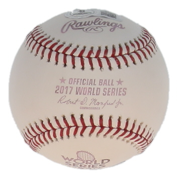 Jeff Bagwell Signed 2017 World Series Logo Baseball (Beckett) at PristineAuction.com Jeff Bagwell Signed 2017 World Series Logo Baseball (Beckett) at PristineAuction.com