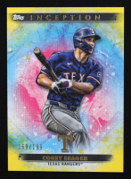 Corey Seager 2024 Topps Inception Yellow #60 #169/199 at PristineAuction.com