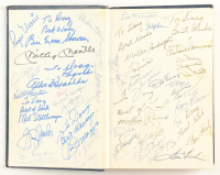 Mickey Mantle, Jim "Catfish" Hunter, Roger Maris, Joe DiMaggio | "Dynasty: The New York Yankees" Hardcover Book Signed By (97) (Beckett) at PristineAuction.com