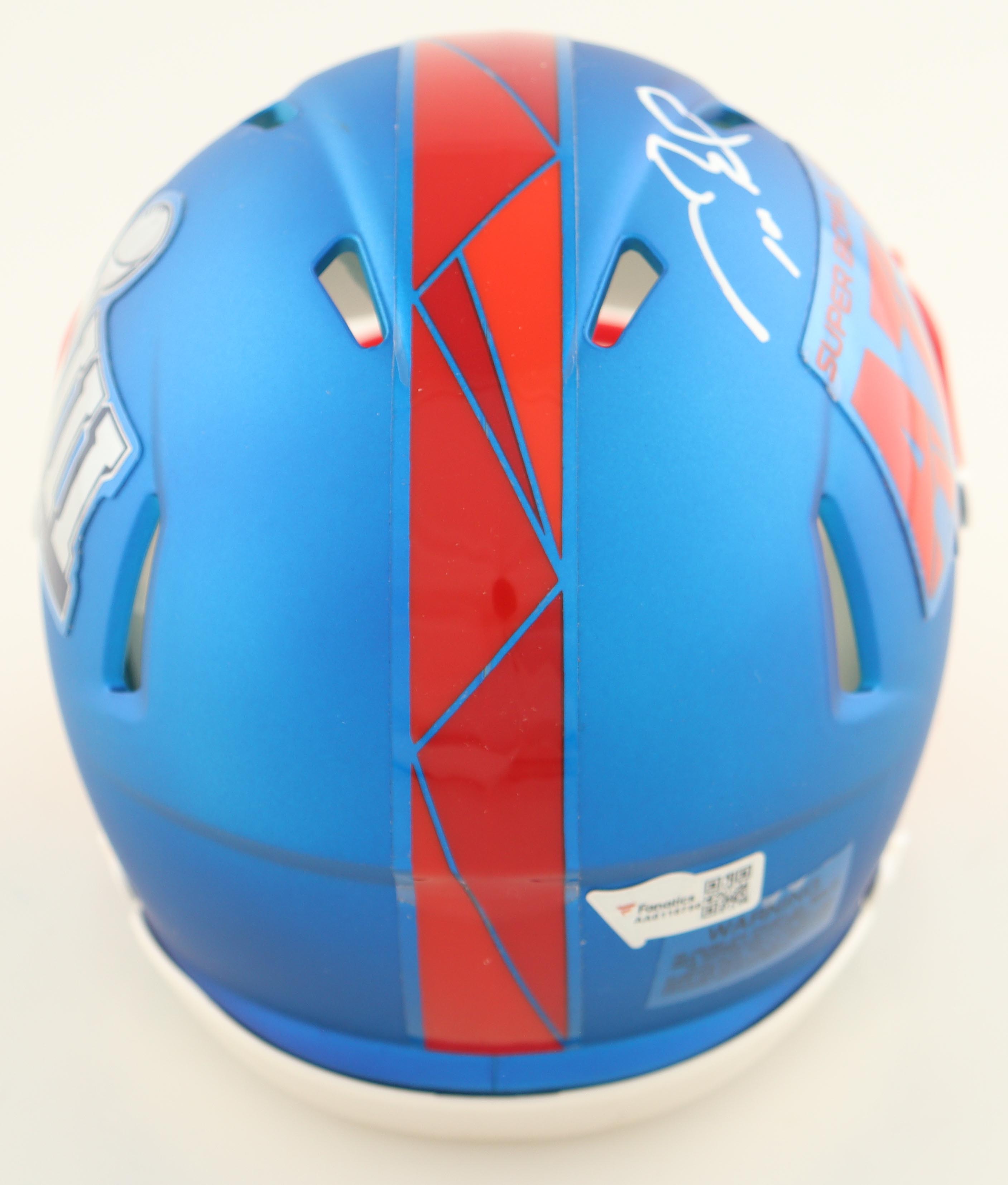 Tom Brady Signed Super Bowl LIII Logo Mini Speed Helmet with Display Case (Fanatics) at PristineAuction.com Tom Brady Signed Super Bowl LIII Logo Mini Speed Helmet with Display Case (Fanatics) at PristineAuction.com