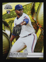 Kumar Rocker 2025 Topps Chrome Black Gold Mini-Diamond Refractors #107 #45/50 RC at PristineAuction.com