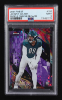 Johnny Wilson 2024 Finest Purple Checkerboard Refractors #197 #31/99 RC (PSA 9) at PristineAuction.com