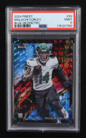 Malachi Corley 2024 Finest Blue Geometric Refractors #93 #12/99 RC (PSA 9) at PristineAuction.com