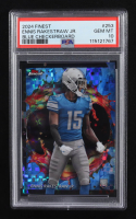 Ennis Rakestraw Jr. 2024 Finest Blue Checkerboard Refractors #253 #05/49 RC (PSA 10) at PristineAuction.com