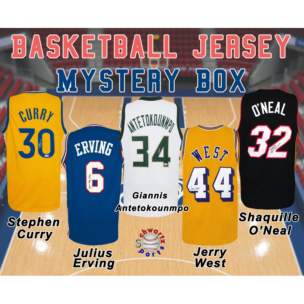 Basketball Jersey Signed Mystery Box - Series 7 - (Limited to 150) - Schwartz Sports at PristineAuction.com