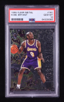 Kobe Bryant 1996 Fleer Metal #181 RC (PSA 10) at PristineAuction.com