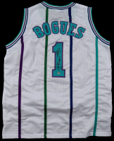 Muggsy Bogues Signed Jersey (AWM) at PristineAuction.com