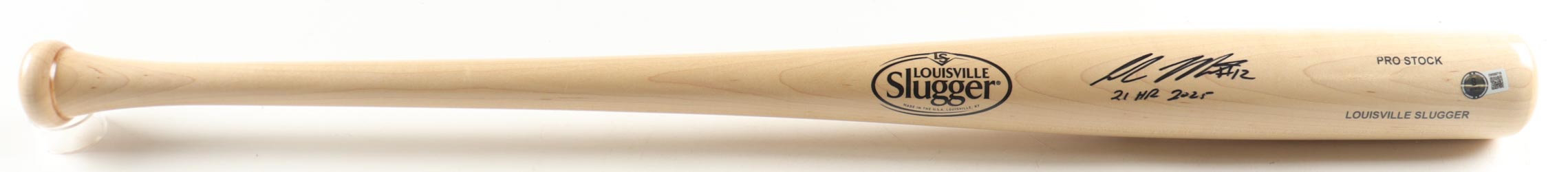 Colson Montgomery Signed Louisville Slugger Baseball Bat Inscribed "21 HR 2025" (Beckett) at PristineAuction.com Colson Montgomery Signed Louisville Slugger Baseball Bat Inscribed "21 HR 2025" (Beckett) at PristineAuction.com