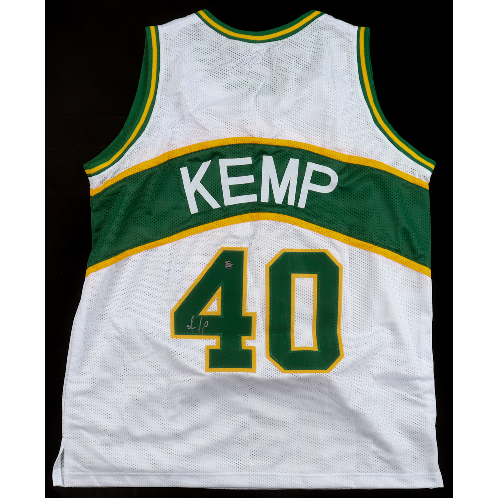 Shawn Kemp Signed Jersey (AWM) at PristineAuction.com Shawn Kemp Signed Jersey (AWM) at PristineAuction.com