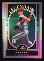Jim Bunning 2024 Panini Three and Two Legendary Three and Two #13 #31/32 at PristineAuction.com