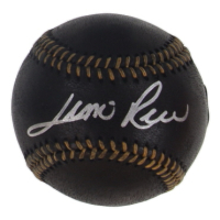 Jim Rice Signed OML Black Leather Baseball (Beckett) at PristineAuction.com