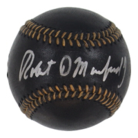 Rob Manfred Signed OML Black Leather Baseball (Beckett) at PristineAuction.com
