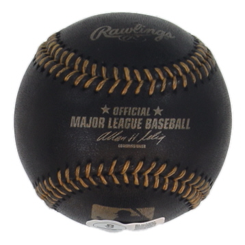 Joe Torre Signed OML Black Leather Baseball (Beckett) at PristineAuction.com Joe Torre Signed OML Black Leather Baseball (Beckett) at PristineAuction.com