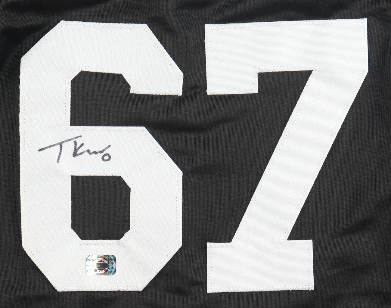 Taylen Kinney Signed Jersey (Wilder Side of Sports) at PristineAuction.com Taylen Kinney Signed Jersey (Wilder Side of Sports) at PristineAuction.com