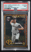 Paul Skenes 2024 Topps Chrome Update Gold Mini-Diamond Refractors #USC88 RC #12/50 (PSA 9) at PristineAuction.com