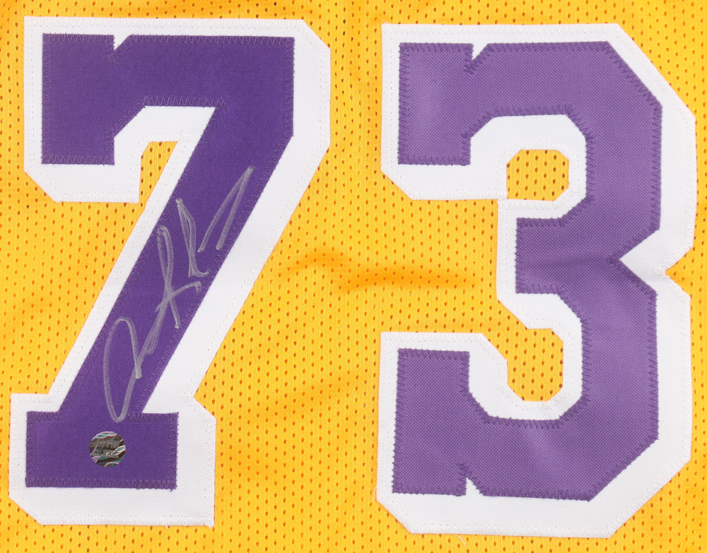 Dennis Rodman Signed Jersey (AWM) at PristineAuction.com Dennis Rodman Signed Jersey (AWM) at PristineAuction.com