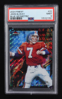 John Elway 2024 Finest Blue Geometric Refractors #22 #24/99 (PSA 9) at PristineAuction.com