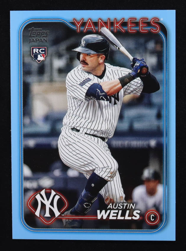 Austin Wells 2024 Topps Japan Blue #4 #127/150 RC at PristineAuction.com Austin Wells 2024 Topps Japan Blue #4 #127/150 RC at PristineAuction.com