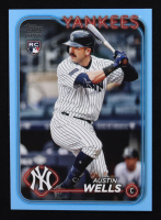 Austin Wells 2024 Topps Japan Blue #4 #127/150 RC at PristineAuction.com