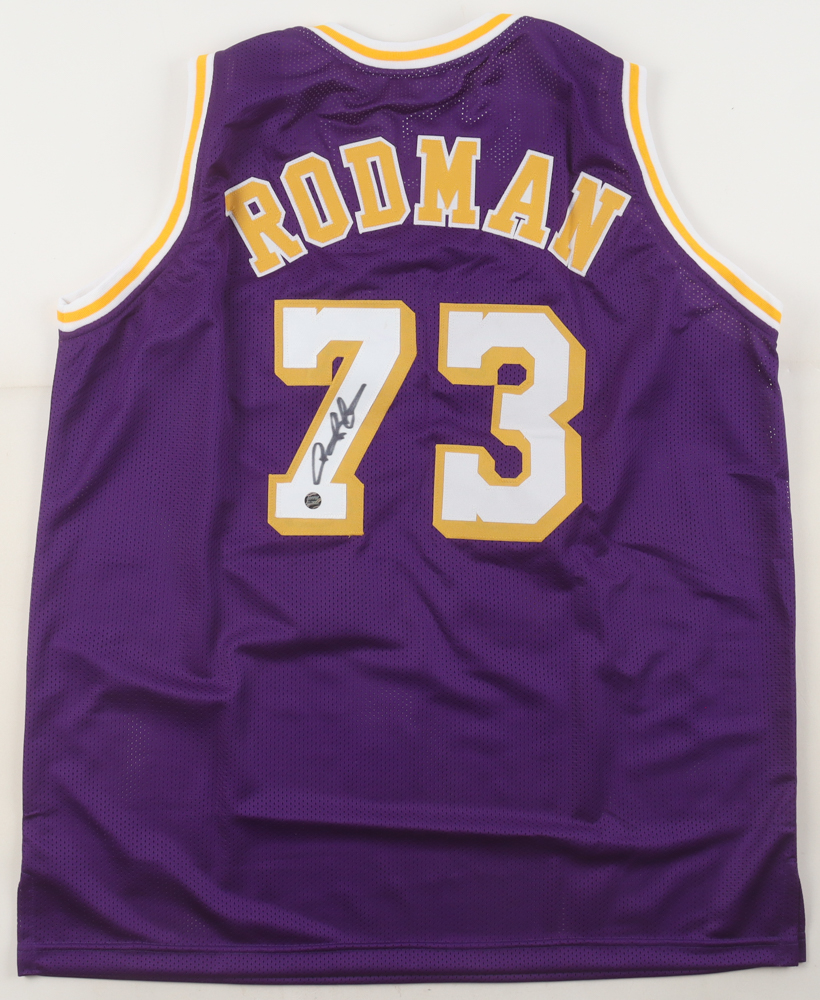 Dennis Rodman Signed Jersey (AWM) at PristineAuction.com Dennis Rodman Signed Jersey (AWM) at PristineAuction.com