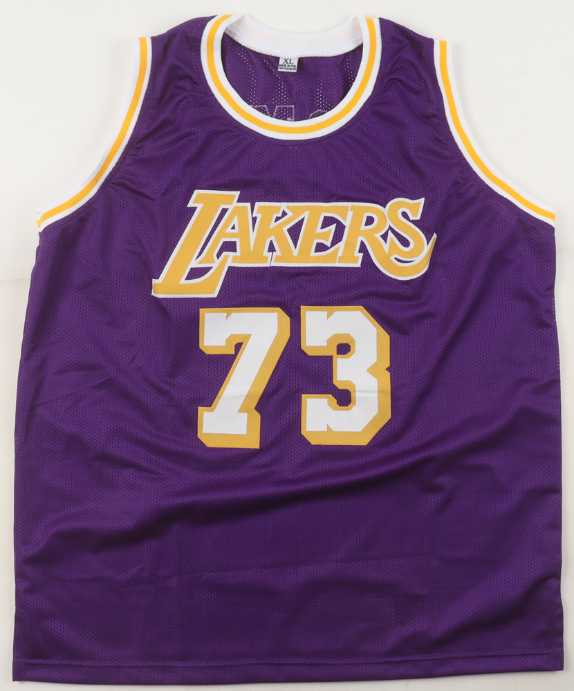 Dennis Rodman Signed Jersey (AWM) at PristineAuction.com Dennis Rodman Signed Jersey (AWM) at PristineAuction.com