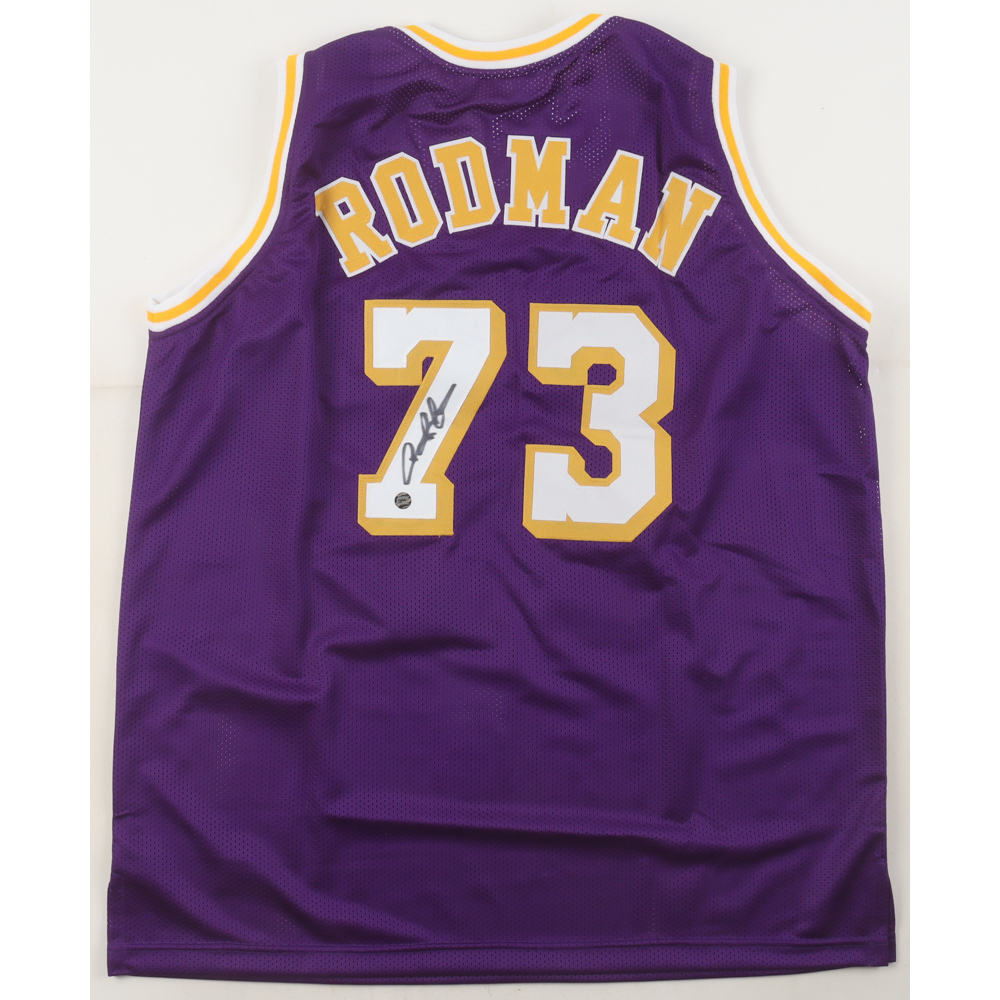 Dennis Rodman Signed Jersey (AWM) at PristineAuction.com Dennis Rodman Signed Jersey (AWM) at PristineAuction.com