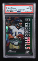 Kurt Warner 2024 Finest Field Generals Green Refractors #FG6 #06/75 (PSA 10) at PristineAuction.com