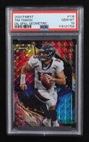 Tim Tebow 2024 Finest Oil Spill Geometric Refractors #116 #04/15 (PSA 10) at PristineAuction.com