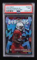 Marvin Harrison Jr. 2024 Finest Dynamos Sky Blue Refractors #DYN13 #102/150 RC (PSA 9) at PristineAuction.com