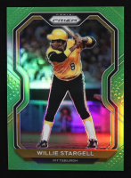 Willie Stargell 2021 Panini Prizm Prizms Lime Green #125 #087/125 at PristineAuction.com