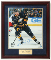 Jack Eichel Signed Sabres Custom Framed Photo Display (New England) at PristineAuction.com