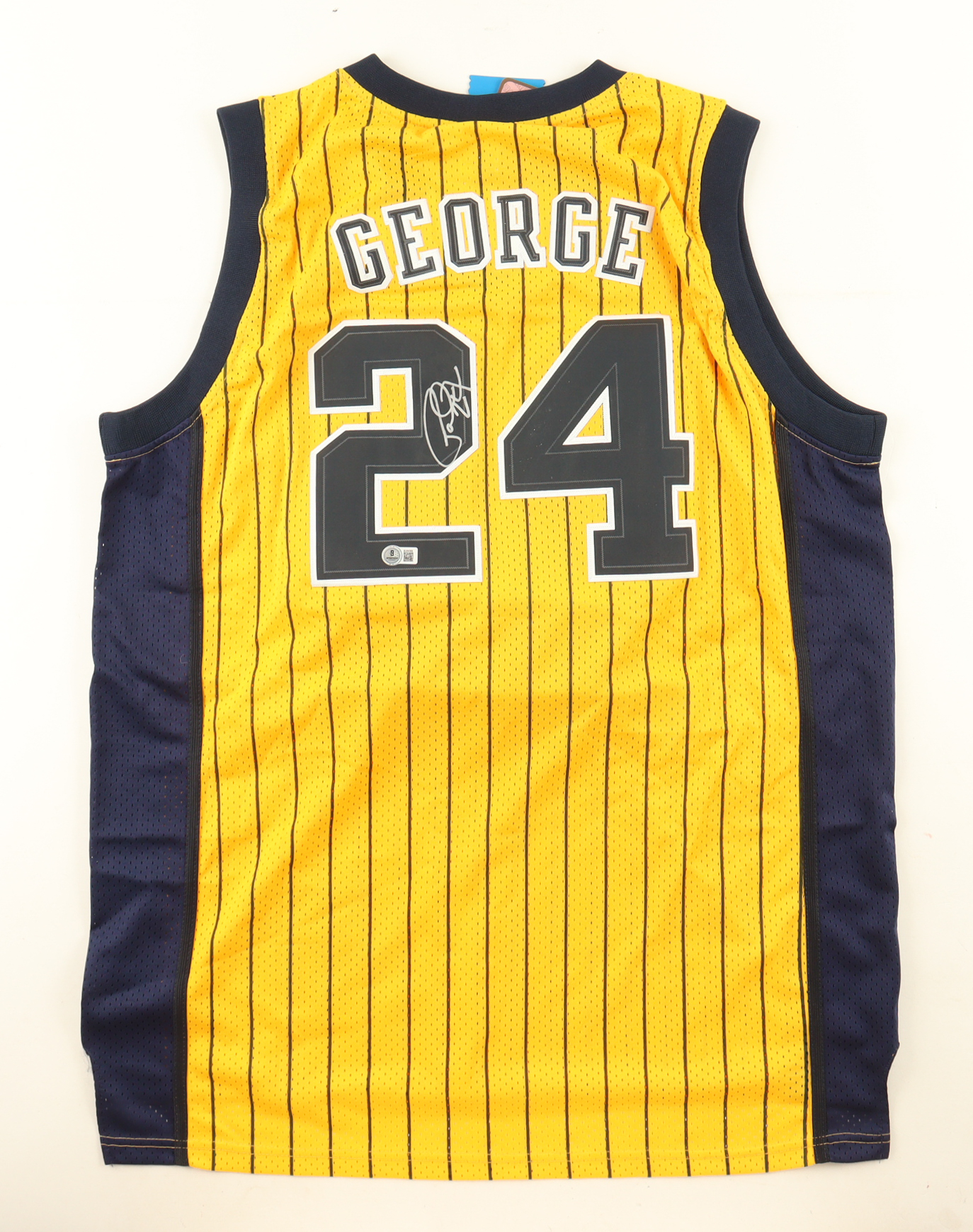Paul George Signed Pacers Adidas Authentic Jersey (Beckett) at PristineAuction.com Paul George Signed Pacers Adidas Authentic Jersey (Beckett) at PristineAuction.com