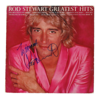 Rod Stewart Signed "Greatest Hits, Vol. 1" Vinyl Album Cover (ACOA) at PristineAuction.com