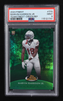 Marvin Harrison Jr. 2024 Finest Team Finest Green Refractors #TF6 #57/75 RC (PSA 9) at PristineAuction.com