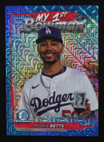 Mookie Betts 2024 Bowman Chrome Mega Box My 1st Bowman Blue Refractors #M1B6 #015/150 at PristineAuction.com