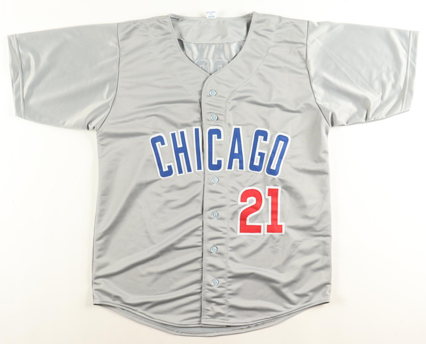 Sammy Sosa Signed Jersey Inscribed "609 HRs" (Beckett) at PristineAuction.com Sammy Sosa Signed Jersey Inscribed "609 HRs" (Beckett) at PristineAuction.com