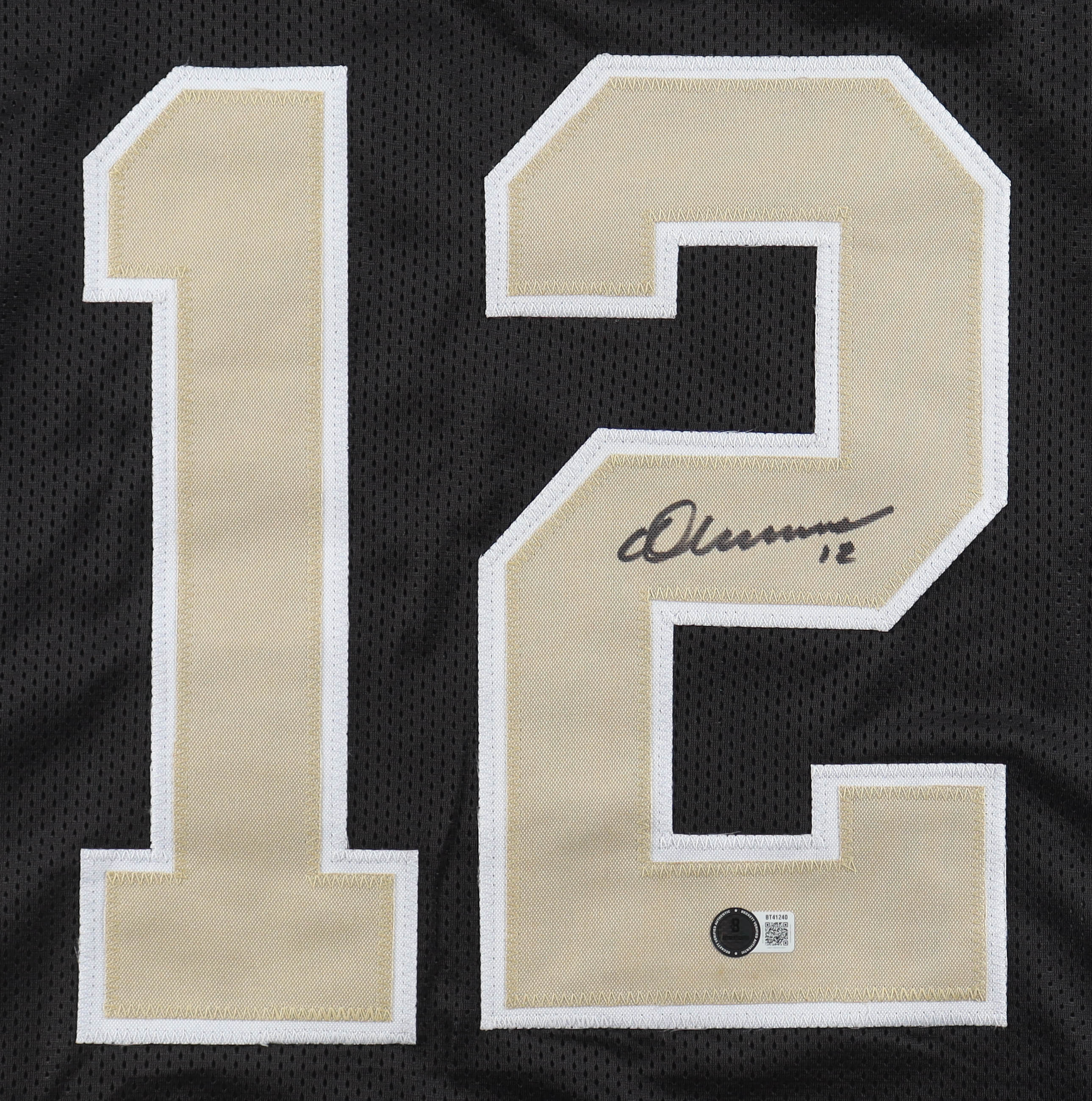 Chris Olave Signed Jersey (Beckett) at PristineAuction.com Chris Olave Signed Jersey (Beckett) at PristineAuction.com