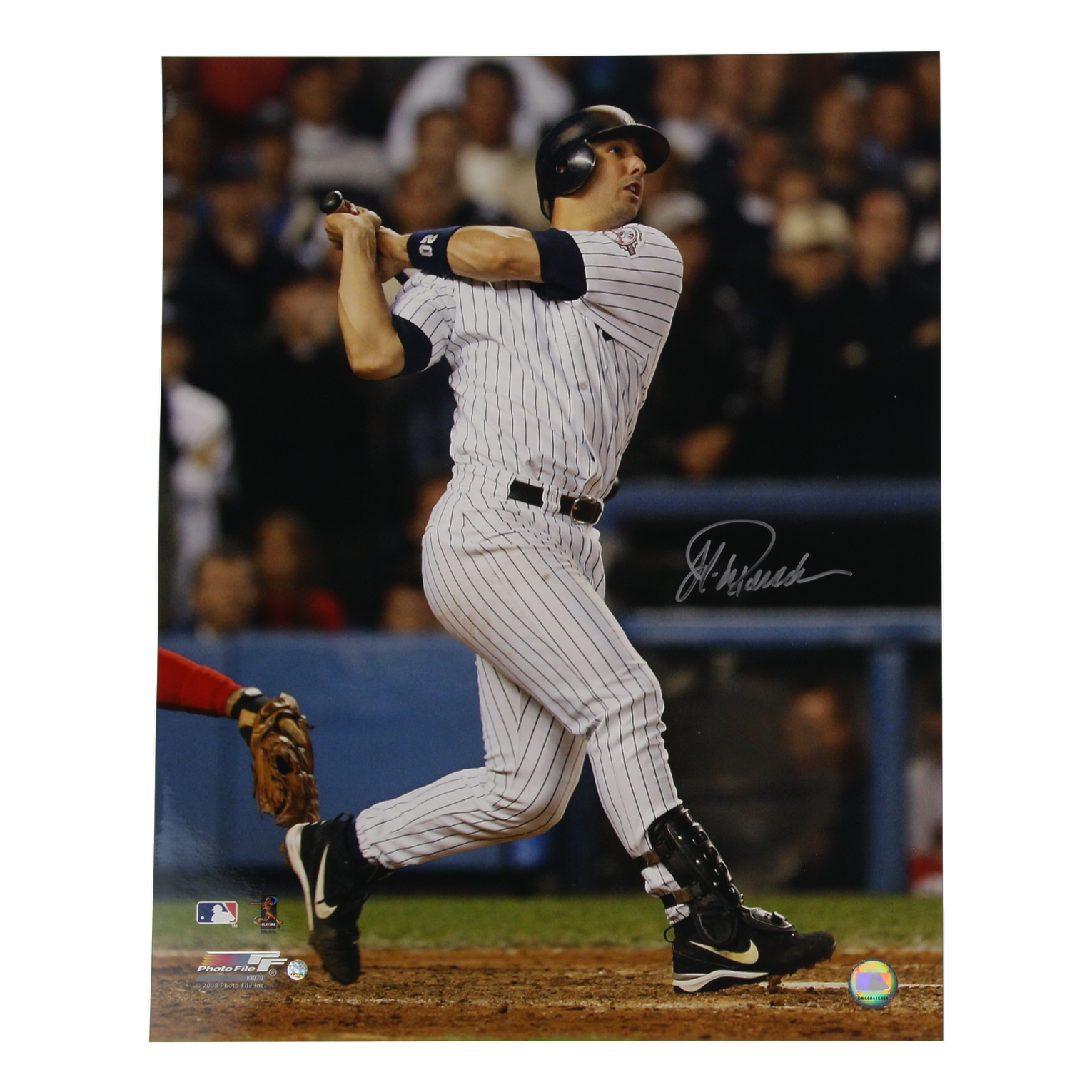 Jorge Posada Signed Yankees 16x20 Photo (Steiner) at PristineAuction.com Jorge Posada Signed Yankees 16x20 Photo (Steiner) at PristineAuction.com