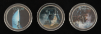 Star Wars Trilogy LE Colorized Set Of (3) Coins at PristineAuction.com
