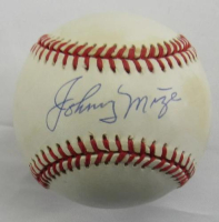 Johnny Mize Signed ONL Baseball (PSA) at PristineAuction.com